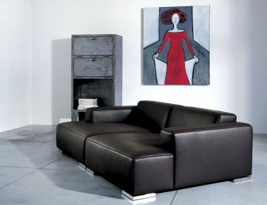 A sofa with a very deep seat, XL - Rivolta