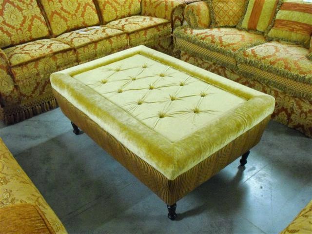 Rectangular pouf Lione, Epoque