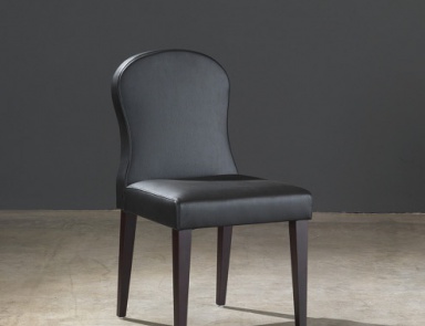 Chair with upholstered Becky, Giulio Marelli