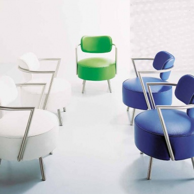 Chair with armrests Star