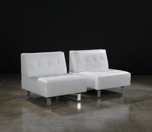 Snake leather chair, Giulio Marelli