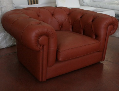 Chair with rounded armrests Dublino, Valmori