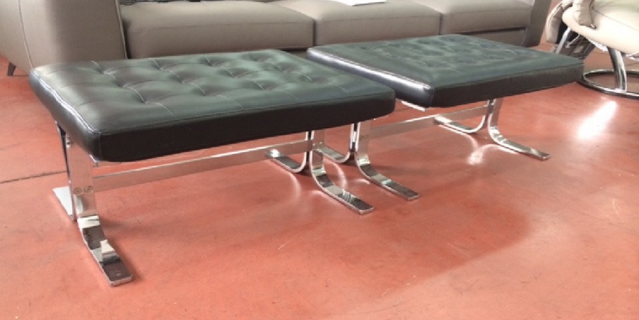 Pouf with padded seat Mozart, Valmori