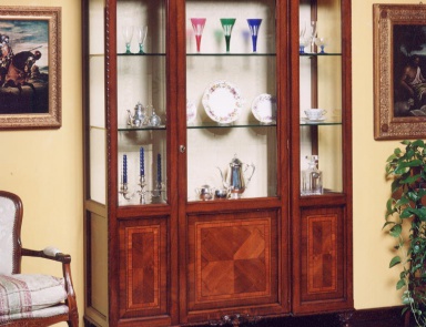 Showcase with one leaf Moletta Mobili 