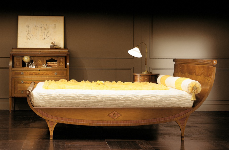 Bed solid wood L374, Carpanelli