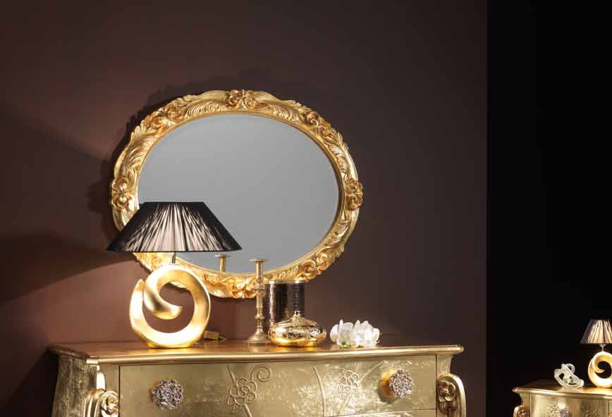 Wall mirror Musa, Piermaria