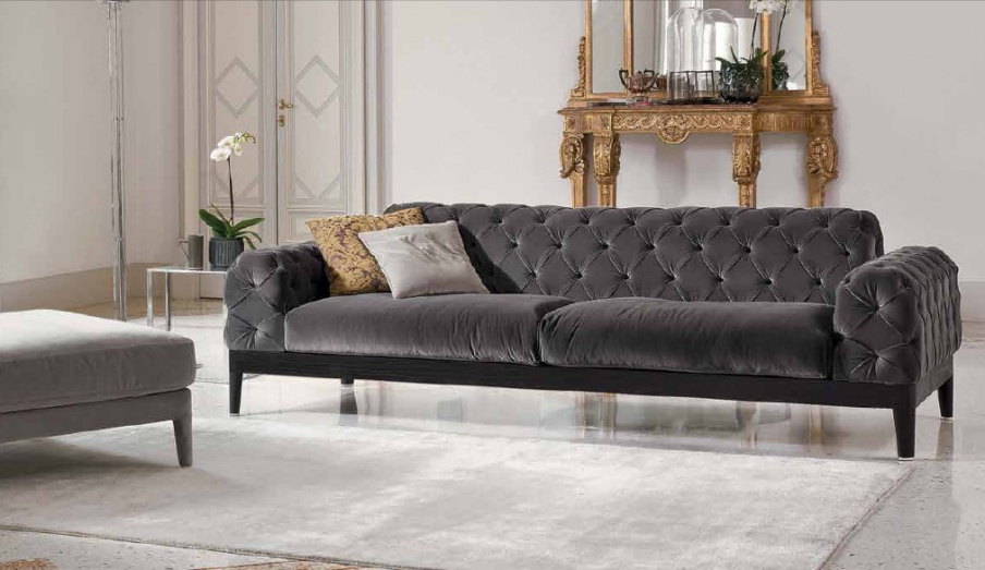Sofa with fabric Elliot, CTS Salotti
