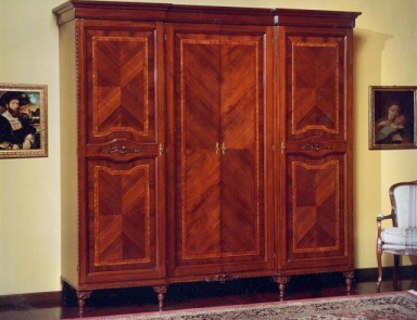 Wardrobe walnut Moletta Mobili