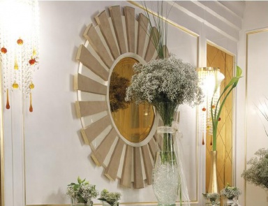 Sunray wall mirror, Palmobili
