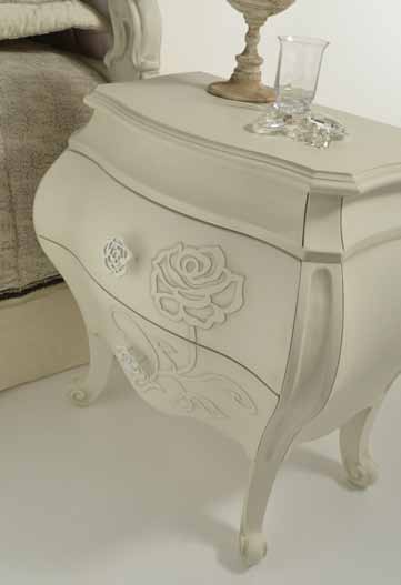 Bedside table Rosatea, Piermaria