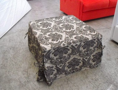 Square pouf Oxford, Epoque