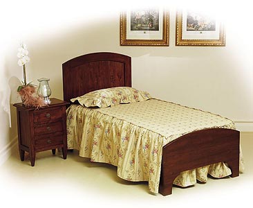 Bed with high headboard - DOLFI