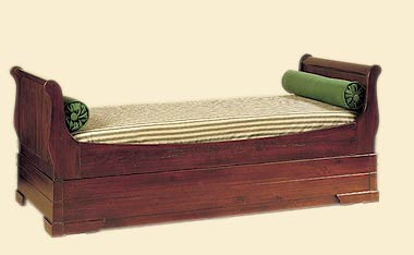 Bed with extendable second bed - DOLFI