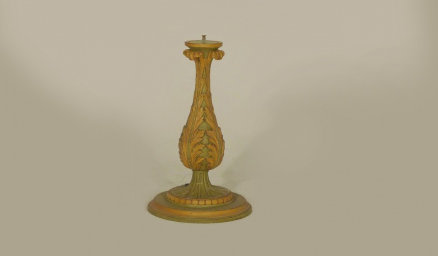 Support for table with decorative carving Chelini 