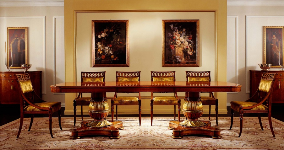 Dining table Tiepolo, Busnelli Adamo. 