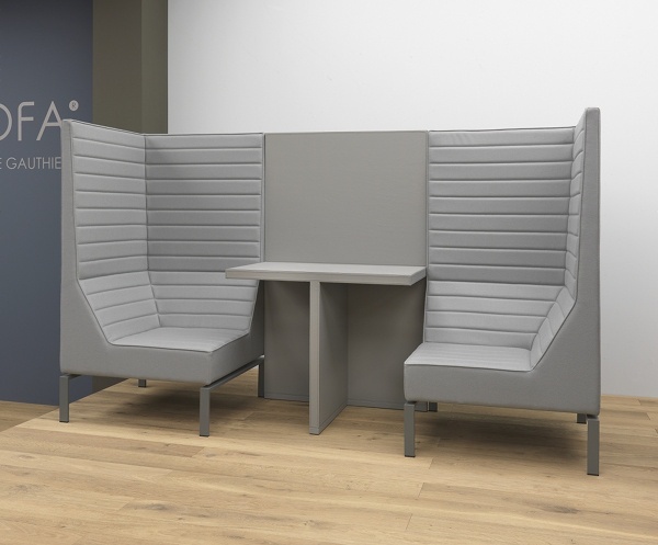  Set a chair with a small table Stripes, Giulio Marelli 