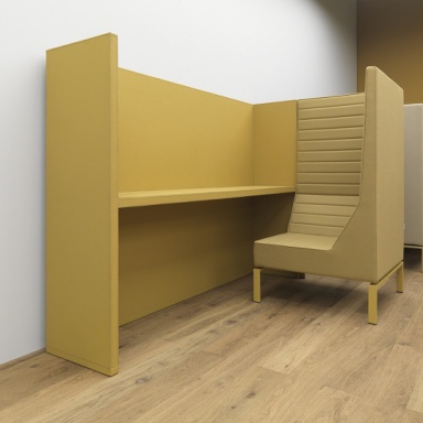 Corner unit (chair with table) Stripes