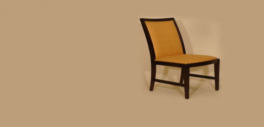 Chair with upholstery from the leaves of palm trees, Chelini
