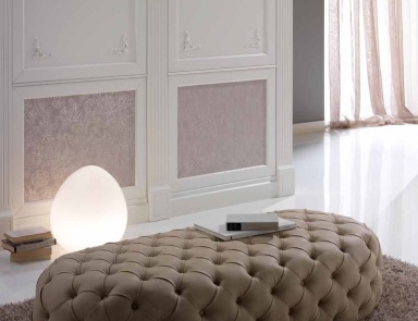 Stool in fabric Ever, Piermaria