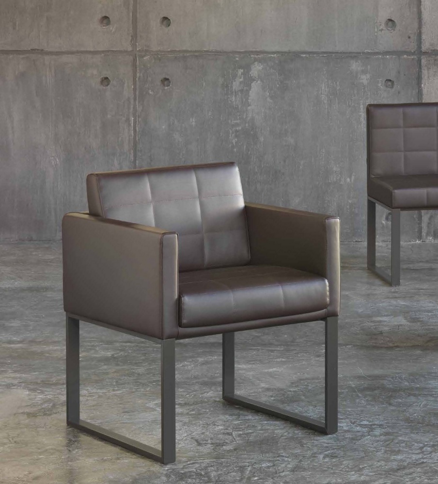 Chair with upholstered Bell, Giulio Marelli