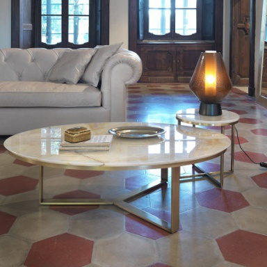 Coffee table Oval Circle