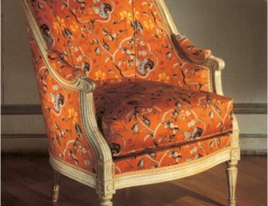 Armchair with a curved backrest, Salda