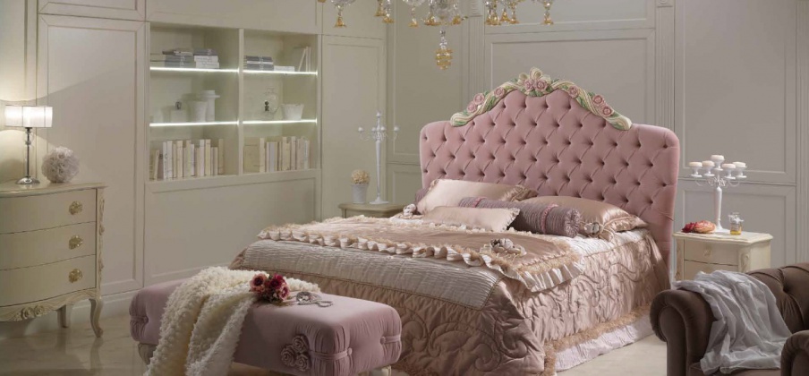 Double bed Ladydama Capitonne, Piermaria