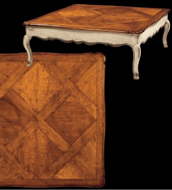 Coffee table with rectangular countertop, Salda