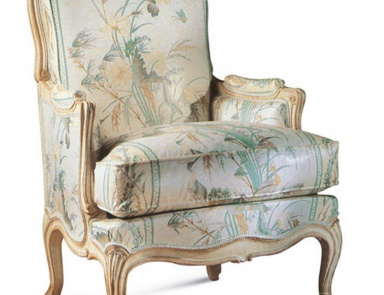 Armchair with a curved backrest, Salda