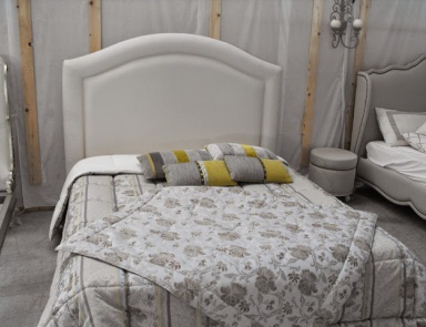 Double bed made of natural wood Ciro, TreCi Salotti