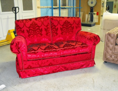 Double bed made of natural wood Aurelia, TreCi Salotti 