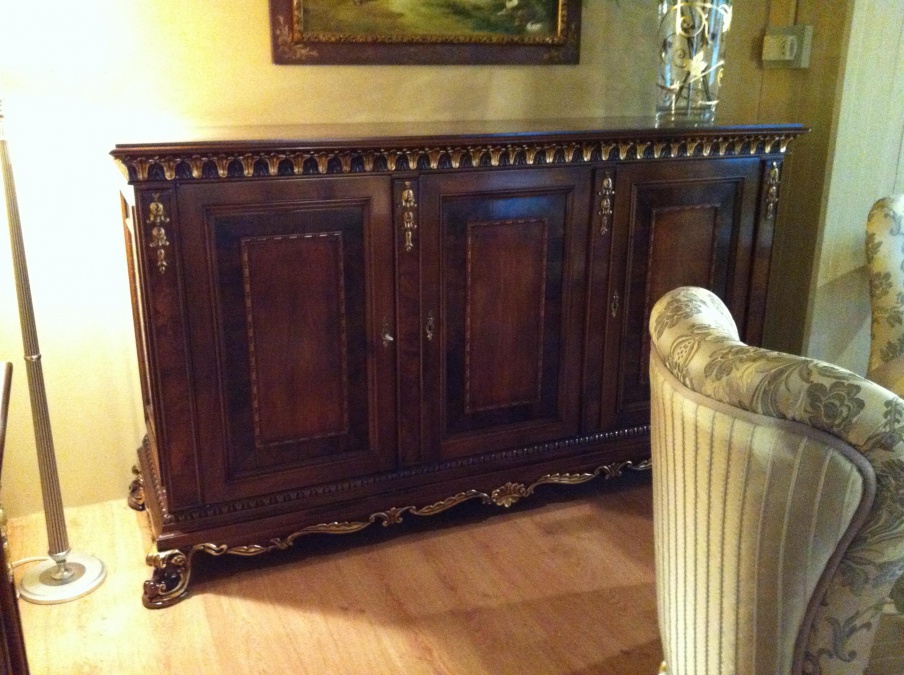 Sideboard credenza with three doors, Palmobili