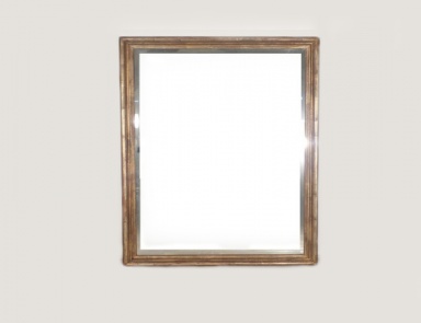 Rectangular mirror made of solid wood, Chelini