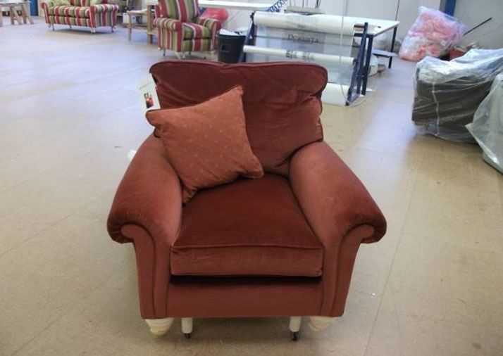 The Belvedere Gents Chair Armchair, Duresta 