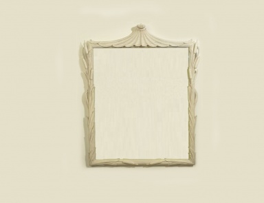 Rectangular mirror made of solid wood, Chelini