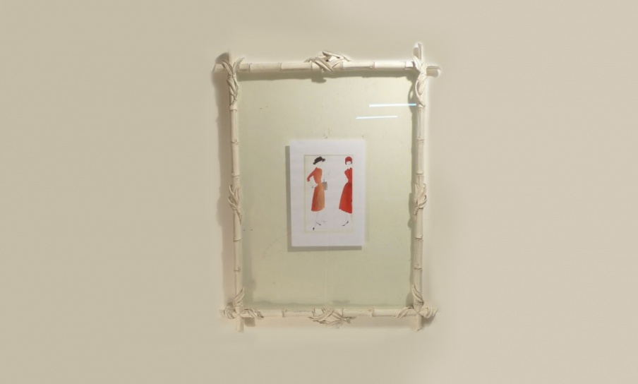 Frame made of solid wood, Chelini