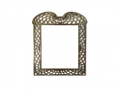 The mirror wall made of solid wood, Chelini