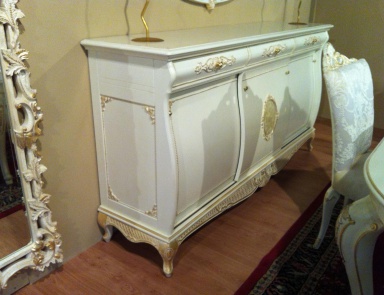 Sideboard credenza with sliding doors, Palmobili