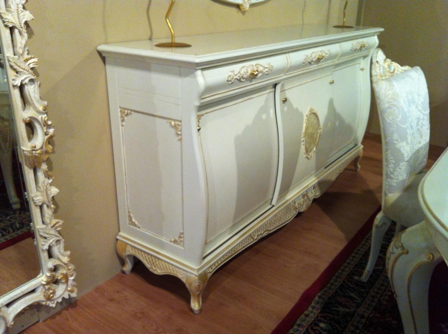 Sideboard credenza with sliding doors, Palmobili