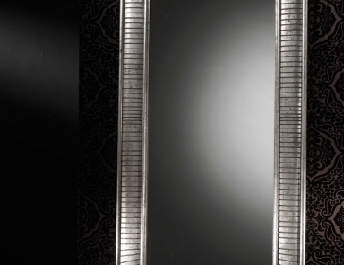 Rectangular mirror in ribbed frame, Spini