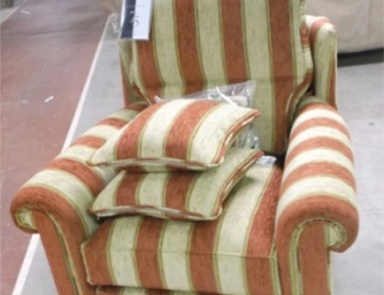 Chair with rounded armrests Southsea Chair, Duresta