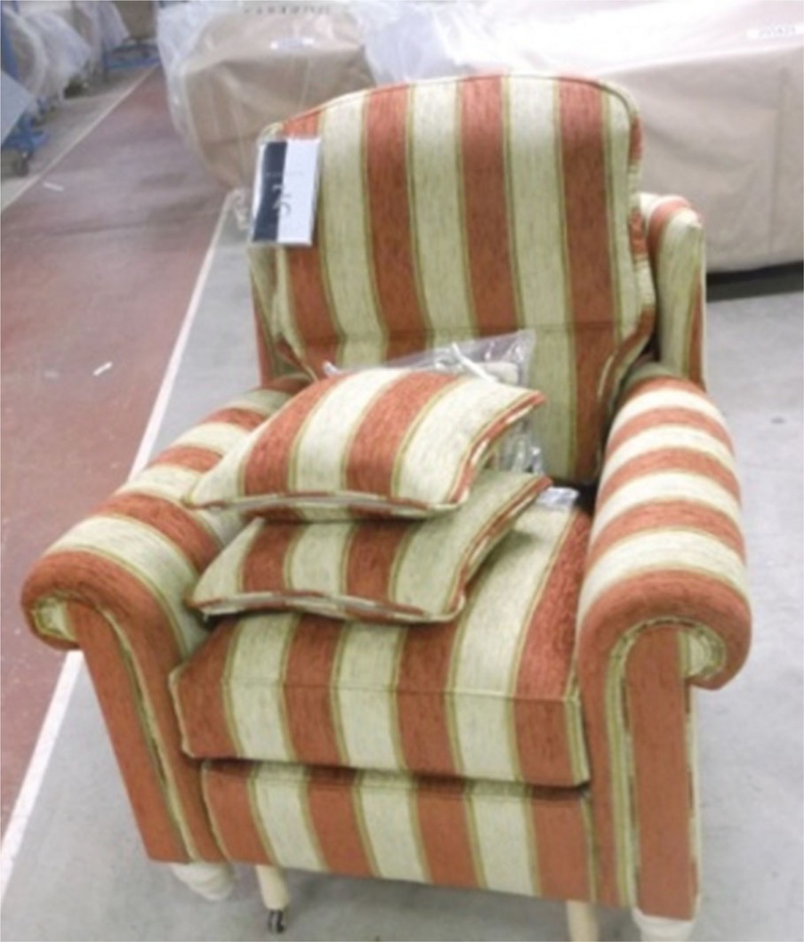 Chair with rounded armrests Southsea Chair, Duresta