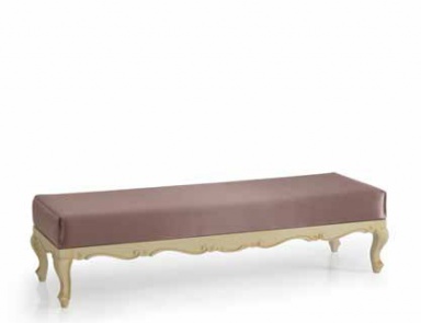 Stool in fabric Timea, Piermaria