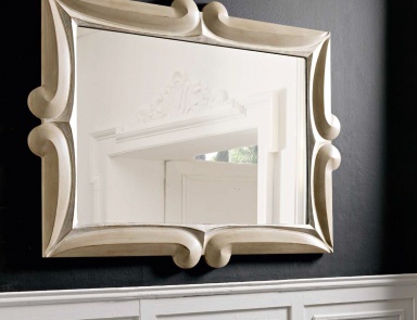 Mirror square wall, Spini (furniture: wardrobe, Italy)