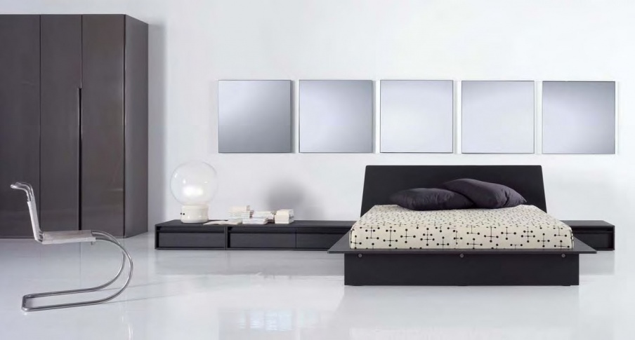 Double bed, Modo - features tisettanta furnishings