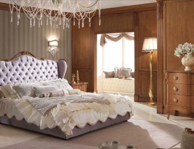 Double bed Silver Kapitonne, Piermaria