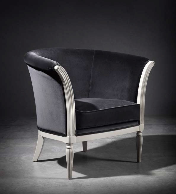 Chair with armrests Ralph, Coleccion Alexandra