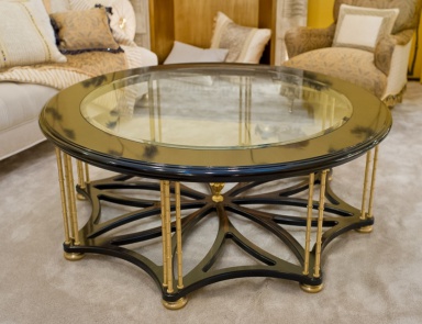 Coffee table made of ebony, Provasi