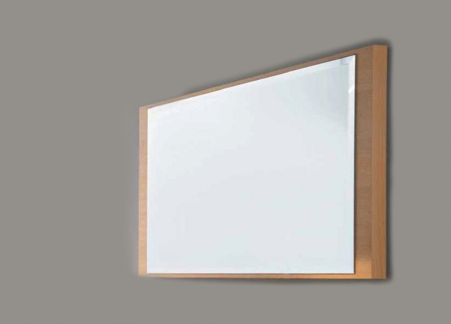 Mirror in frame oak Collection Time, Ciacci