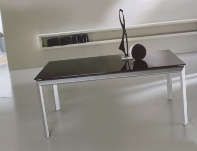 The rectangular table frame of steel Evo Ciacci